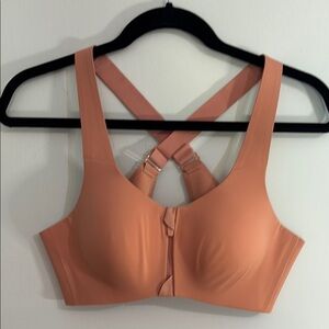 Knix Catalyst Sports bra front zip racerback Size 2